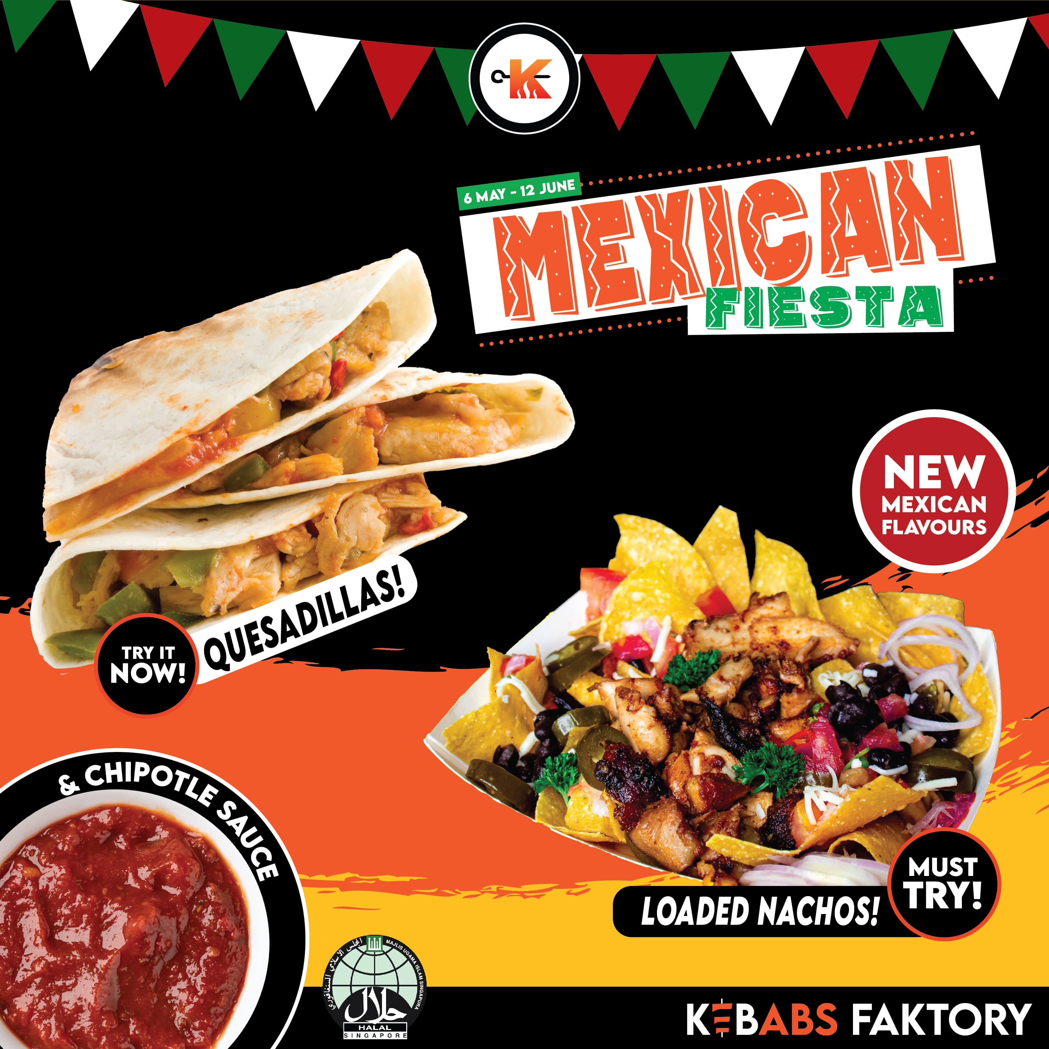 Quesadillas are back! - Kebabs Faktory