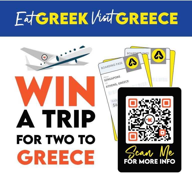 Win a Trip to Greece, from Kebabs Faktory!